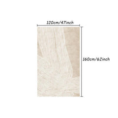 Thickened Shaggy Fluffy Carpet Modern Minimalism Plush Bedroom Rug