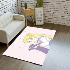 1ps Anime Game Character Living Room Rug Floor Mat Indoor Mat Home Decor