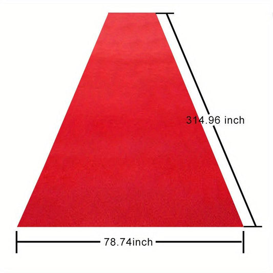 Non Woven Red Wedding Aisle Runner For Wedding Party