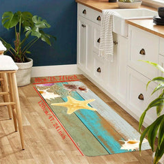 Soft Thickened Kitchen Floor Mat Non slip Waterproof Doormat