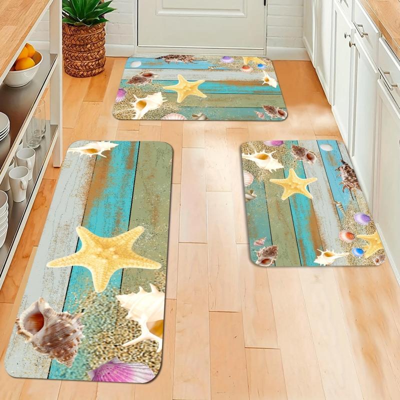 Soft Thickened Kitchen Floor Mat Non slip Waterproof Doormat