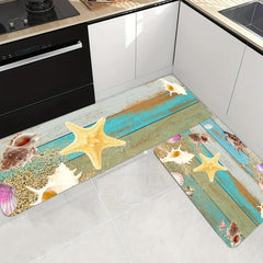 Soft Thickened Kitchen Floor Mat Non slip Waterproof Doormat
