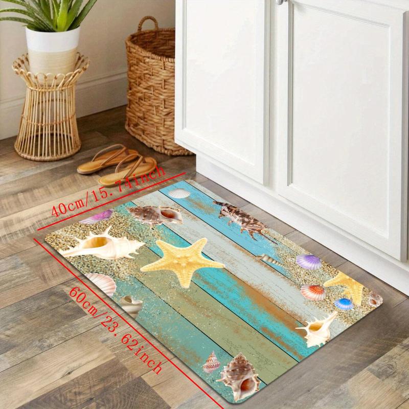Soft Thickened Kitchen Floor Mat Non slip Waterproof Doormat