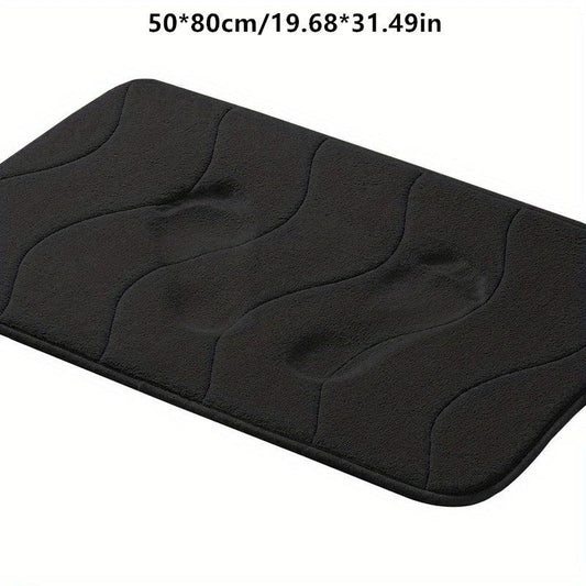 Soft Memory Foam Bath Mat Non-Slip Absorbent