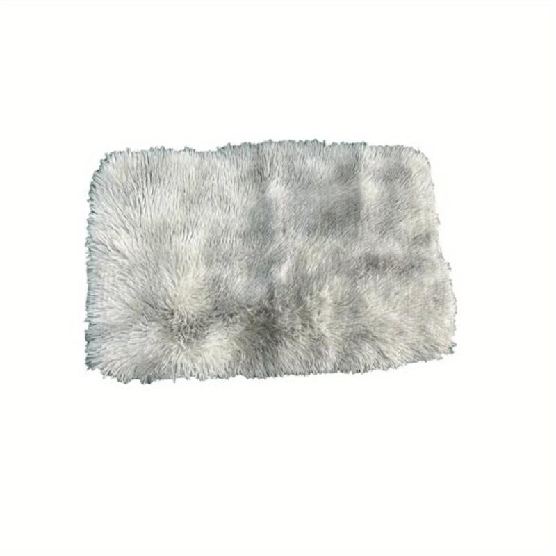 Soft Silk Wool Bedside Blanket Tie Dyed Cozy Sofa Coffee Table Throw