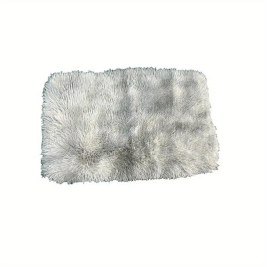 Soft Silk Wool Bedside Blanket Tie Dyed Cozy Sofa Coffee Table Throw