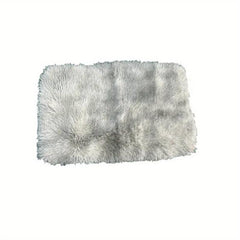 Soft Silk Wool Bedside Blanket Tie Dyed Cozy Sofa Coffee Table Throw
