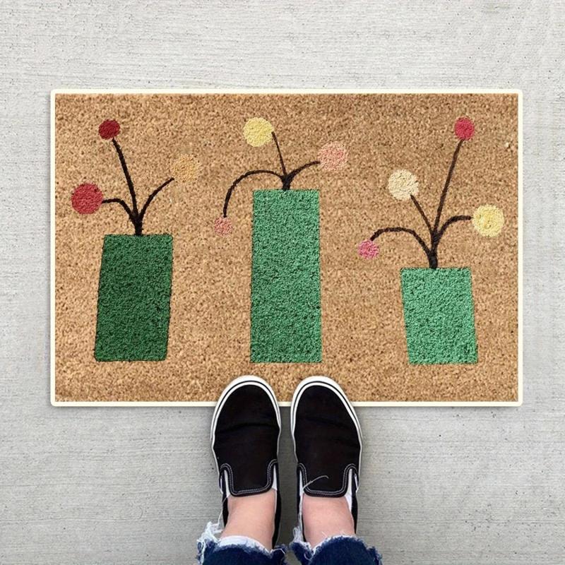 Non Slip Floor Mat Summer Fun Welcome Door Mat