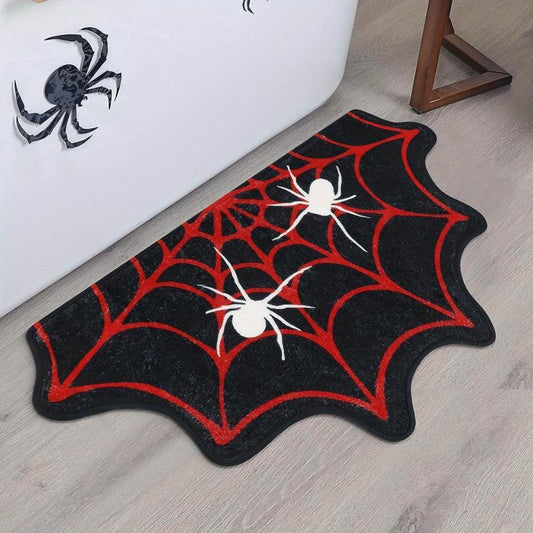 Cashmere Spider Web Rug Halloween Rug Bedroom Rug Washable Rug Decorative Rug