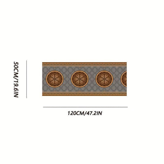 European Minimalist Strip Carpet Soft Floor Mat