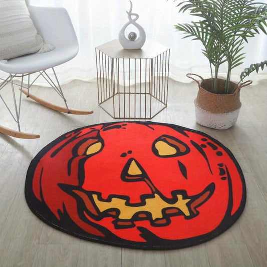 Halloween Special: Spooky Pumpkin Pattern Rug