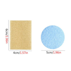 10 Pcs Sofa Cushion Fixing Sticker Self Adhesive Non-slip Mat Nylon Tape