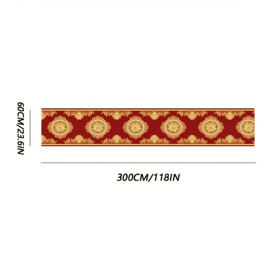 Moroccan Long Corridor Rug Retro Art Carpet Bohemian Soft Mat