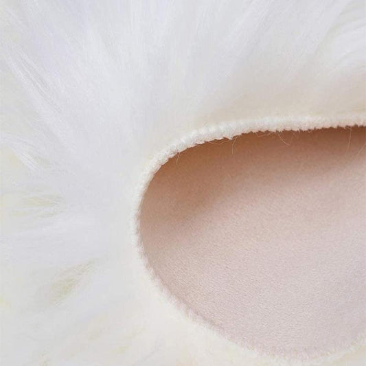 Soft Round Fluffy Rug for Daily Household Use