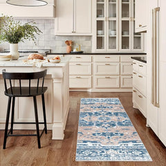 Vintage Persian 2'X10' Runner Rugs Boho Medallion Laundry Room Rug