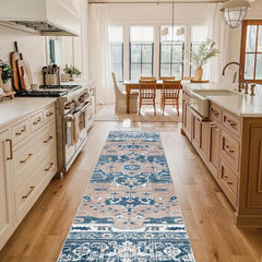 Vintage Persian 2'X10' Runner Rugs Boho Medallion Laundry Room Rug
