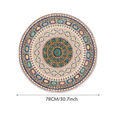 3D Illusion Rug Floor Carpet Swirl Design Visual Floor Mat Home Decor