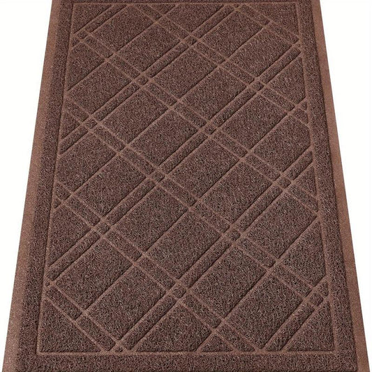 Indoor Door Mat Non Slip Absorbent Front Door Mat Washable Low Profile Entry Rug