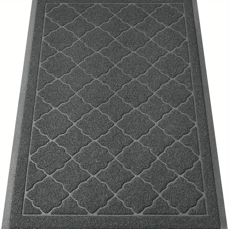 Indoor Door Mat Non Slip Absorbent Front Door Mat Washable Low Profile Entry Rug