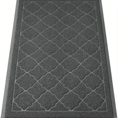 Indoor Door Mat Non Slip Absorbent Front Door Mat Washable Low Profile Entry Rug