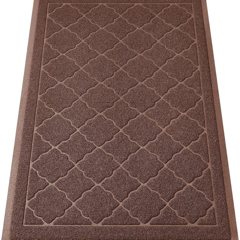 Indoor Door Mat Non Slip Absorbent Front Door Mat Washable Low Profile Entry Rug