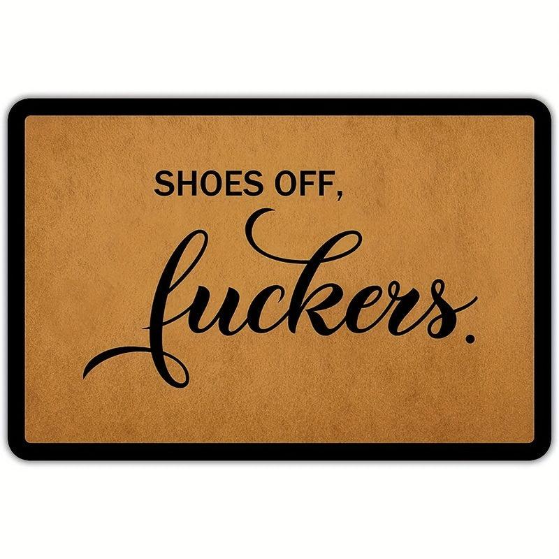 Funny Letter Doormat Non-slip Bathroom Floor Mat
