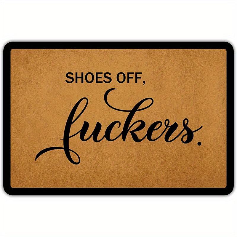 Funny Letter Doormat Non-slip Bathroom Floor Mat