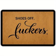 Funny Letter Doormat Non-slip Bathroom Floor Mat