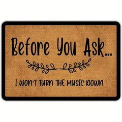 Funny Letter Doormat Non-slip Bathroom Floor Mat