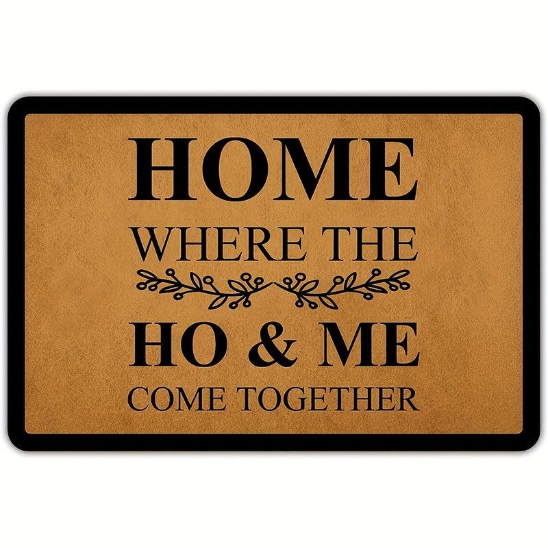 Funny Letter Doormat Non-slip Bathroom Floor Mat