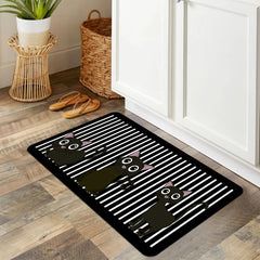 Cat Kitchen Mat Non-slip Carpet 15.7x23.6in 19.6x31in 17.7x47in