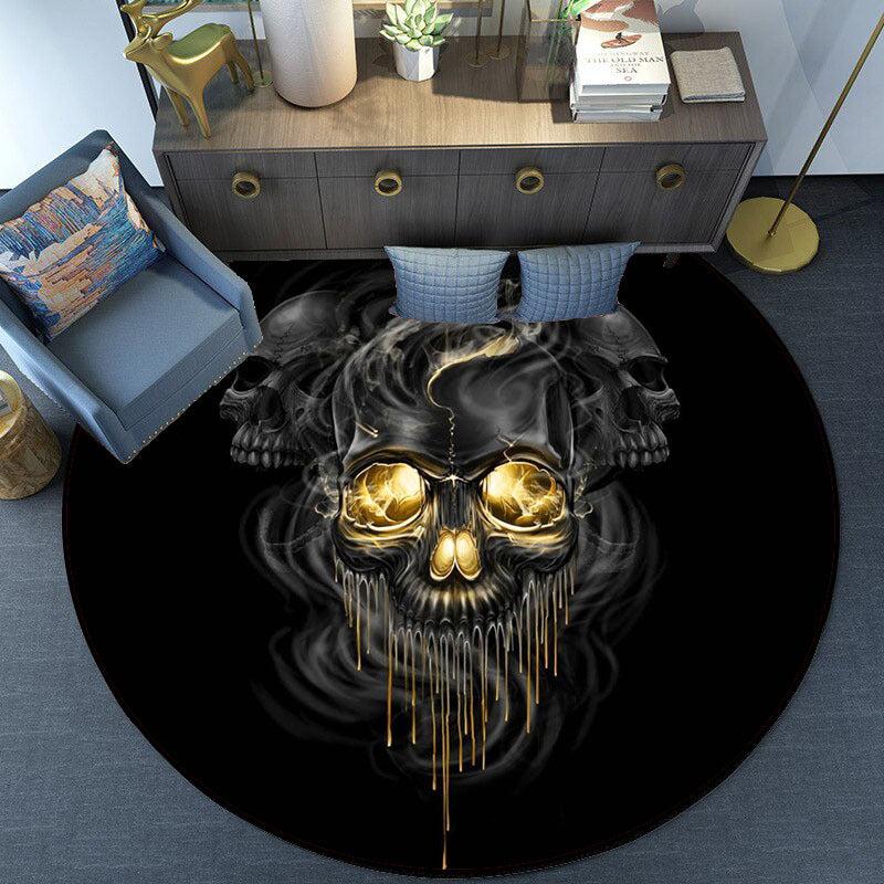 Halloween Elements Carpet Non-slip Waterproof Dirt Floor Mat
