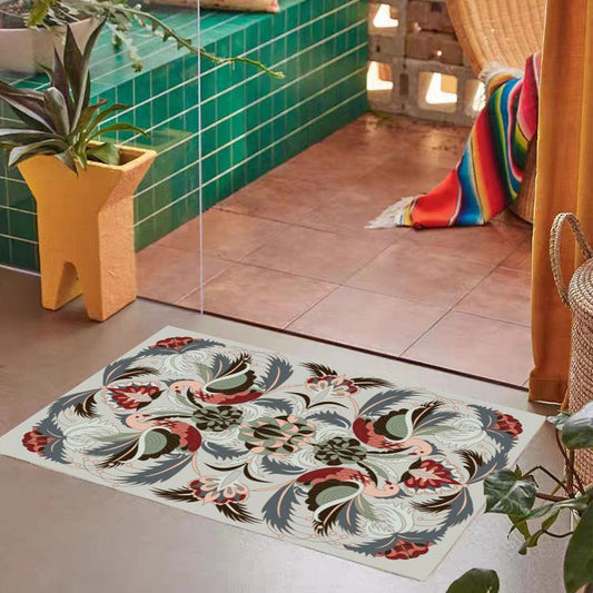 Vintage Abstract Carpet Bohemian Retro Bedroom Rug Home Decoration