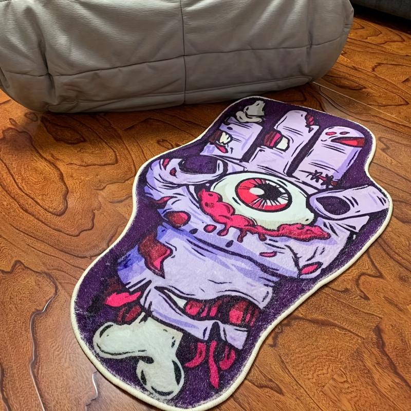 Creative Halloween Area Rugs Soft Fluffy Floor Mat
