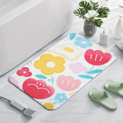 Light Bathtub Non-slip Mat for Bathroom Door Shower Floor