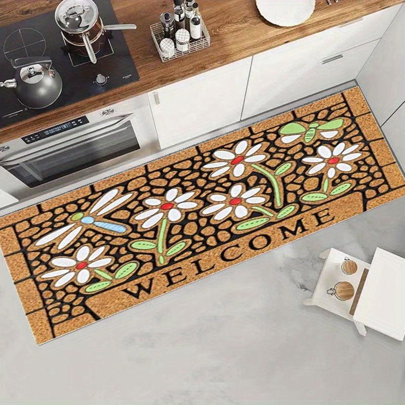 Welcome Door Mat Outdoor Front Entry Rug Home Decor and Protection