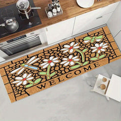 Welcome Door Mat Outdoor Front Entry Rug Home Decor and Protection