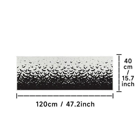Thickened Halloween Kitchen Rugs And Bat Carpet Kitchen Floor Mat