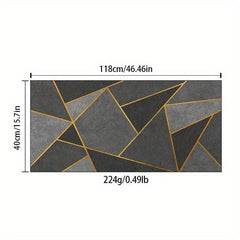 Soft Geometric Area Rug Modern Nordic Anti Slip Machine Washable Rug