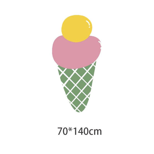 Ice Cream Plush Carpet for Children's Room Decor