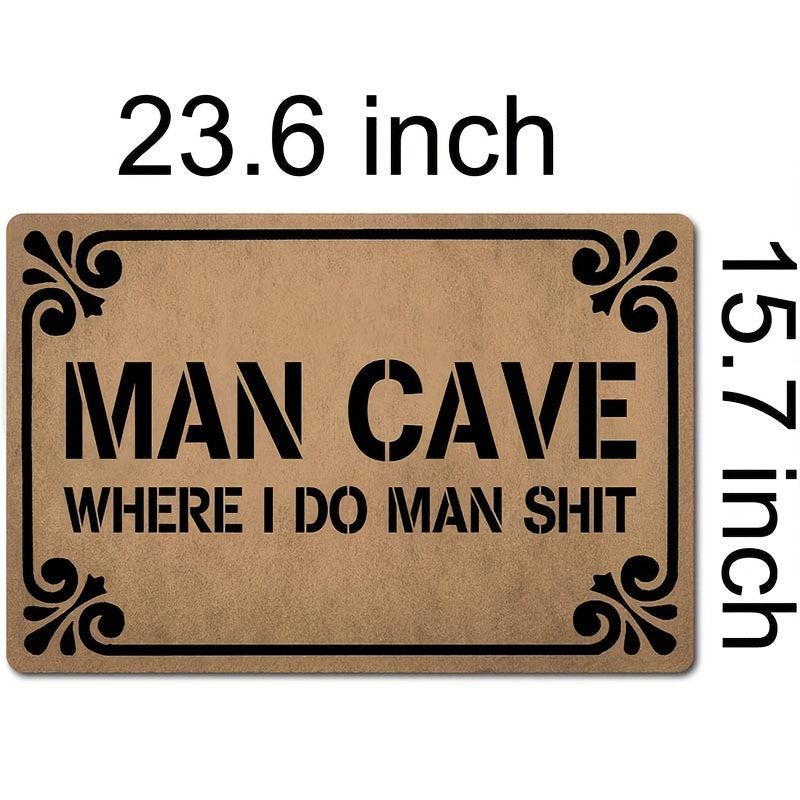 Non Slip Floor Mat Indoor Outdoor Use Doormat Bedroom Accessory Man Cave Decor