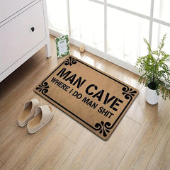 Non Slip Floor Mat Indoor Outdoor Use Doormat Bedroom Accessory Man Cave Decor