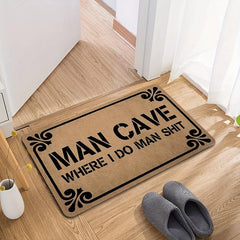 Non Slip Floor Mat Indoor Outdoor Use Doormat Bedroom Accessory Man Cave Decor