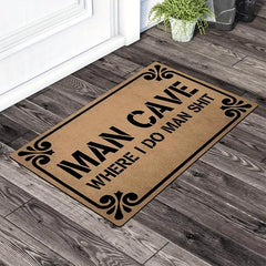 Non Slip Floor Mat Indoor Outdoor Use Doormat Bedroom Accessory Man Cave Decor
