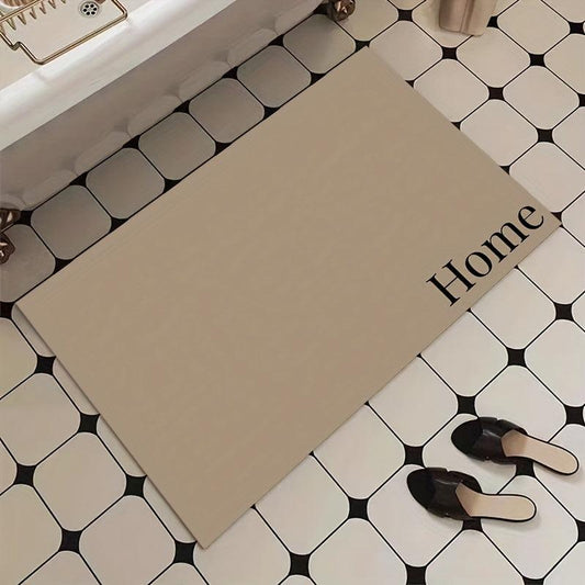 Soft Absorbent Non-slip Bath Mat Diatom Mud Material