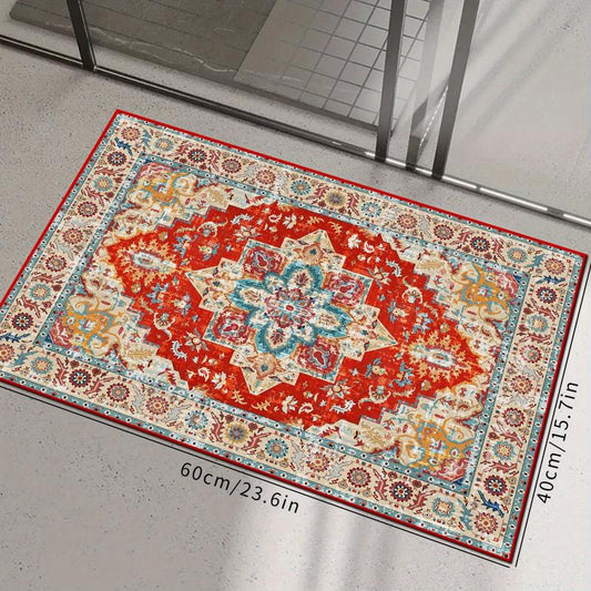 Vintage Persian Style Kitchen Rug - Anti Fatigue Floor Mat