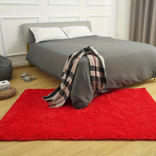 Soft Plush Shag Area Rugs for Living Room Fluffy Shaggy Floor Carpet