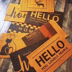 1pc Welcome Door Mat, Non Slip Bathroom Floor Mat for Home Decor