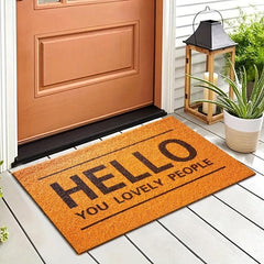 1pc Welcome Door Mat, Non Slip Bathroom Floor Mat for Home Decor