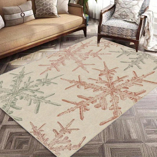Christmas Abstract Pattern Door Mat Soft Carpet